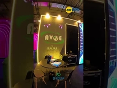 P3.91 3840Hz Outdoor Rental LED Display Full Color Screen Curve Cabinet 500x500mm