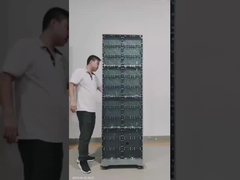 P1.86 P2 P2.5 foldable Led Poster Display For Stores Airports Hotels And Shopping Malls