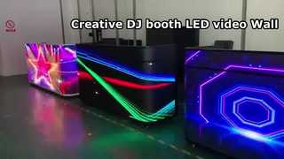 Yaratıcı LED Video Duvar DJ Kabini Ekranı