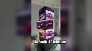 İç Mekan P2.5 Dönen Kare Sütun # Mekanik LED Ekran # AVOE LED yaratıcı LED ekran