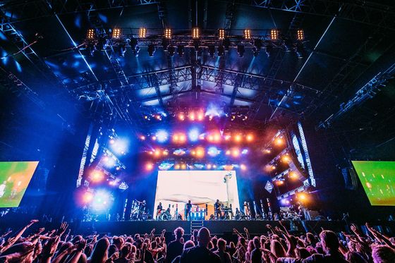 P4.81 1920Hz Stage Rental LED Display 500x1000mm Curve Cabinets