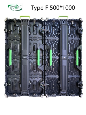 IP65 P3.91 Stage Rental LED Display Panel Multiple Curve Cabinet