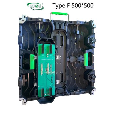 Type F P3.91 4K 3840Hz Indoor Rental LED Panel 500x1000mm Curve Cabinet