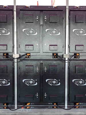 P6 Outdoor Fixed LED Display 960x960mm Cabinet Super Wide Viewing Angle