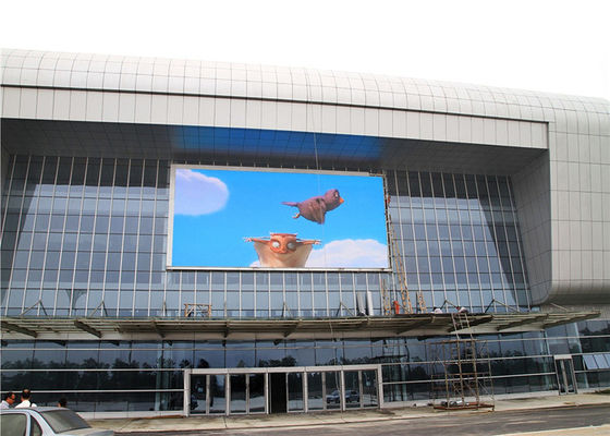 Waterproof P6mm Outdoor LED Screen Street LED Panel Deformation Uniform Color