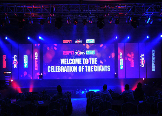 Stage Background 192*192mm Module P3mm Indoor Rental LED Display 1920Hz High Refresh Rate