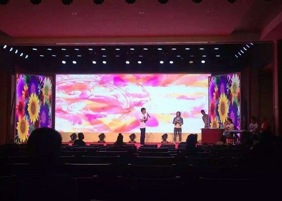 P4.81mm Stage Rental LED Display 500x1000mm Cabinet IP65/IP54 IP Rating 140°/140° Viewing Angle