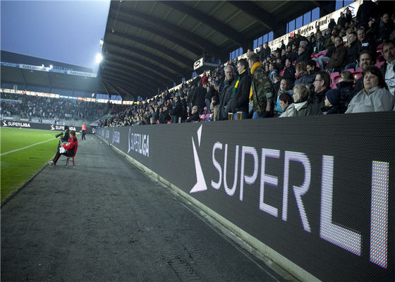 6800nits Brightness Sport Perimeter LED Display P8 Front Access Module