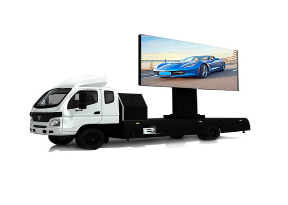 P16mm 2R1G1B Mobile Truck LED Display Portable Led Signs Super Slim