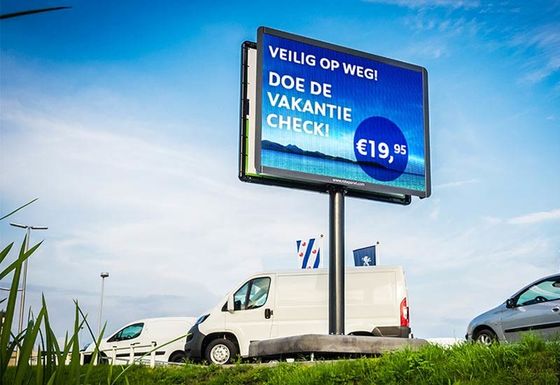 P5 LED Screen for advertising outdoor Low Power Consumption waterproof cabinet 960*960mm