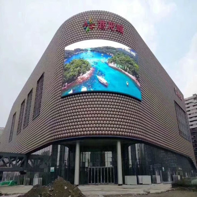 6000nits 150W Outdoor Fixed LED Display P5 SMD2727  Cabinet 960*960mm