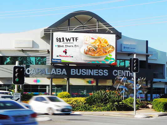 P4 5500nits Dış LED Ekran Bildirgesi SMD1921 Alüminyum Alaşım Dolabı